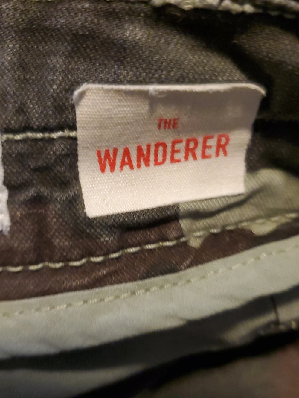 By Anthropologie The Wanderer Camo Print Size 27 Linen Blend